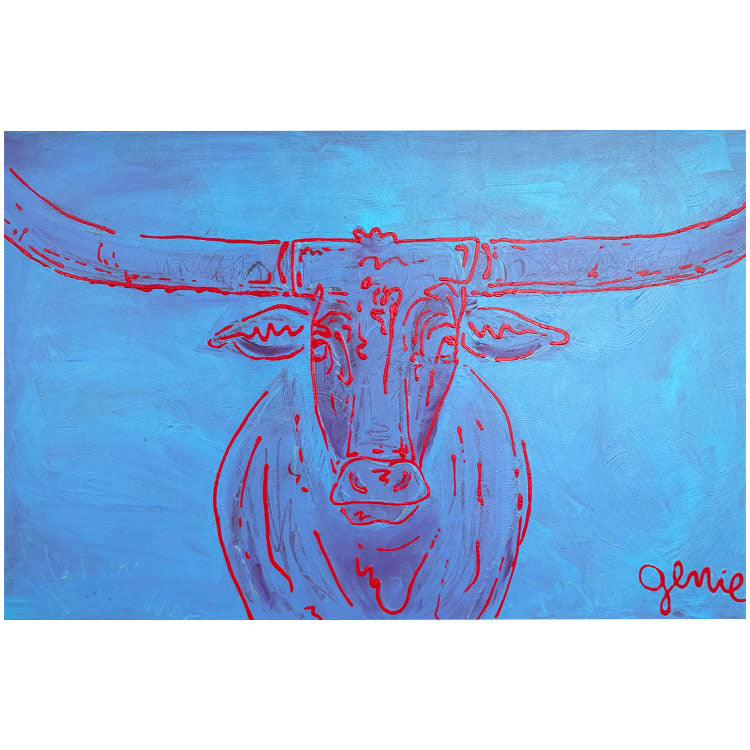 Longhorn - Blue Bell Cotton Candy