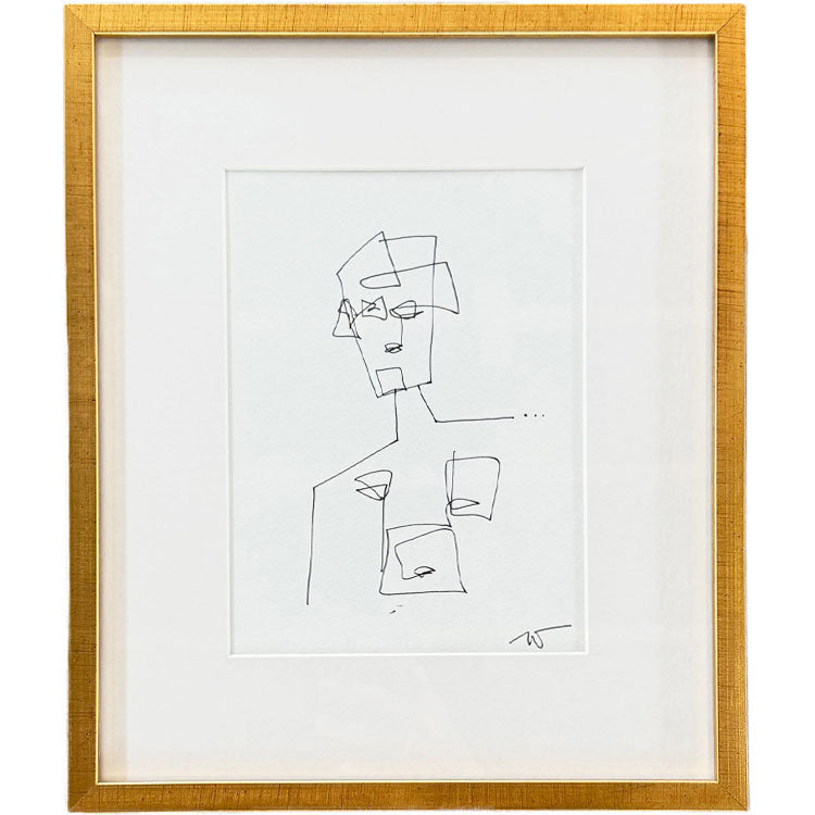 Framed Small Sketch I