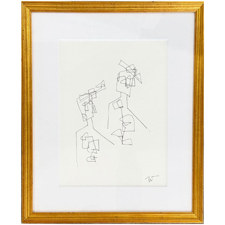 Framed Large Sketch