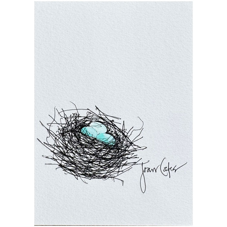 Nest - Three Egg Nest #2