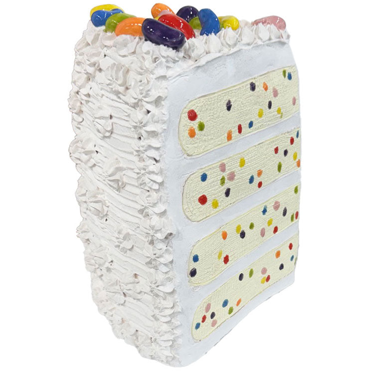 Cake Slice: Jelly Bean Funfetti