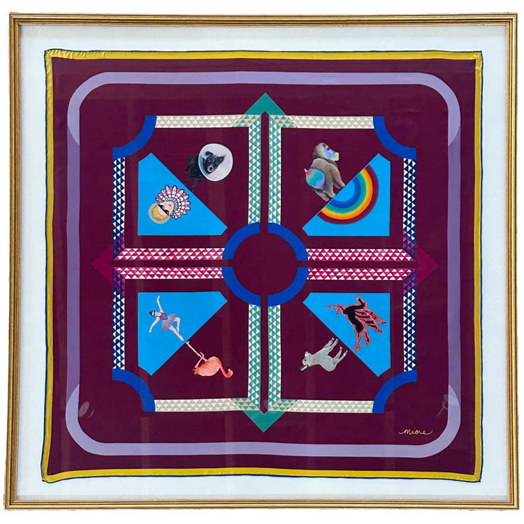 Framed - Kiss My Sass Silk Scarf
