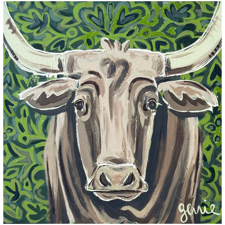 Green Nouveau Longhorn