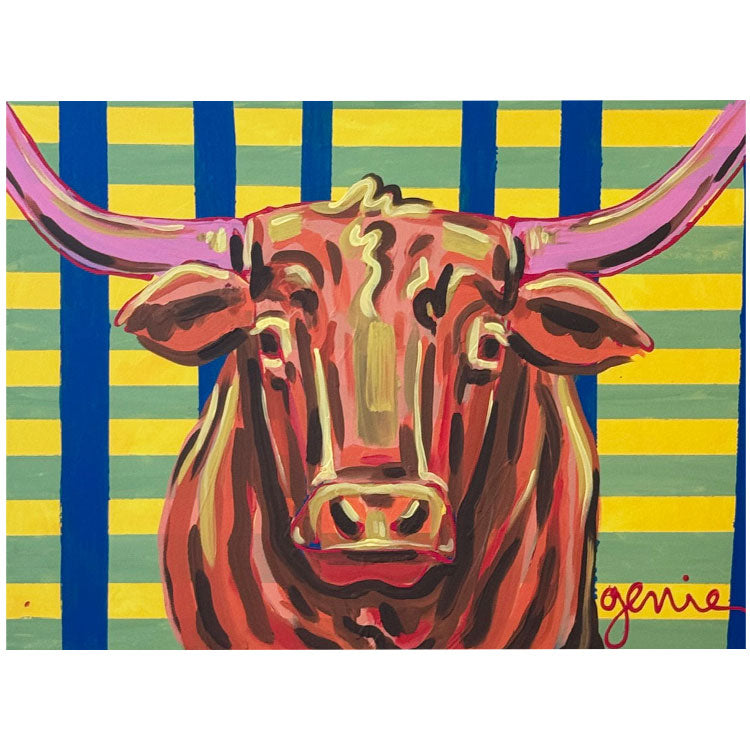 Sky & Range Plaid Longhorn