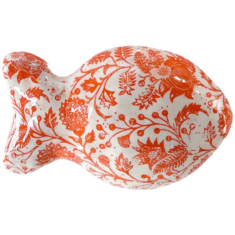 Goldfish - Orange Toile