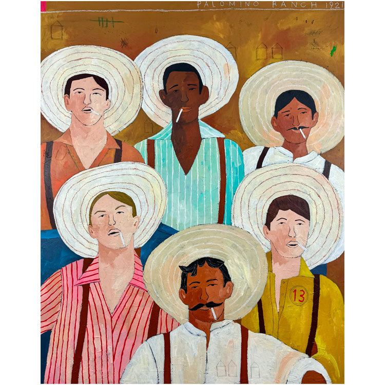 Smoke Break At Palomino Ranch