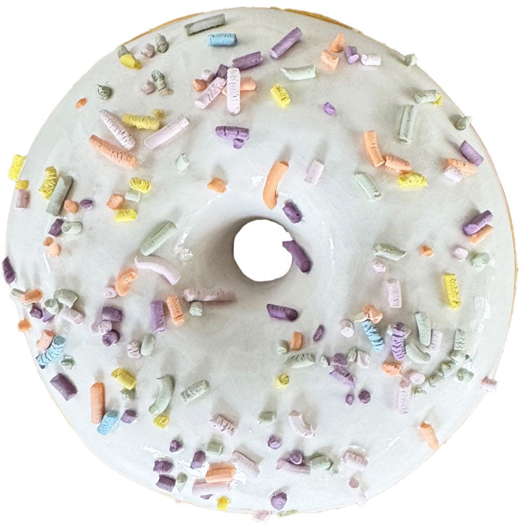 Donut - Sprinkle White