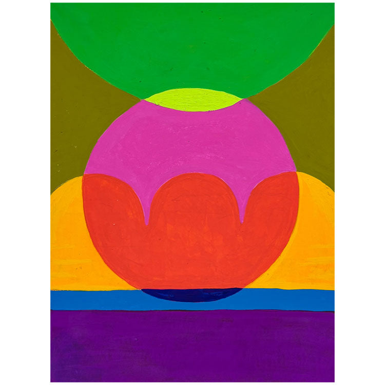 Neon Color Bloom Study 3